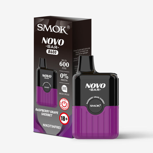 Smok® Raspberry Grape- Sherbet (Nikotinfrei)