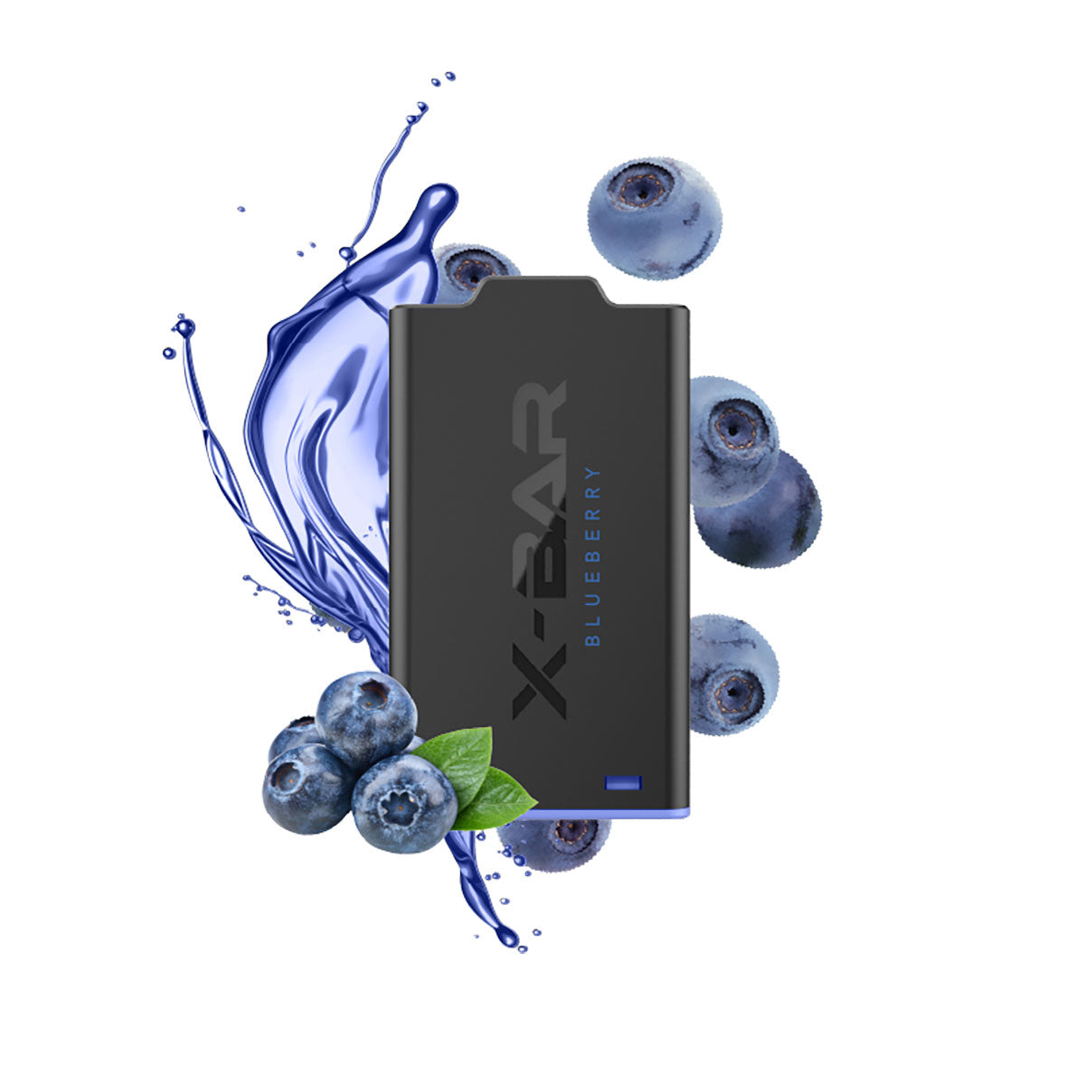 *NEU* X-Bar - X-Shisha - Pod - Blueberry (0mg/ml - Nikotinfrei)